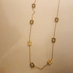 Gold Plated Kate Spade Necklace